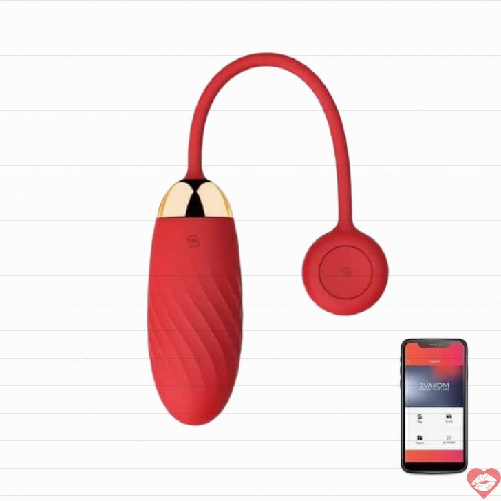 Egg Svakom Ella App Đỏ Rung Bluetooth