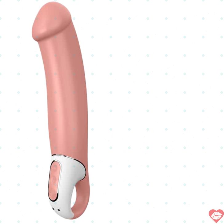 Satisfyer Master Vibrator Hồng Silicone Mạnh 23cm