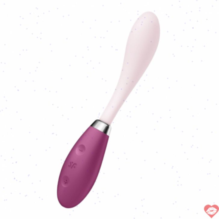 Satisfyer G-Spot Flex 3 Đỏ G Vibe 19.5cm Mạnh