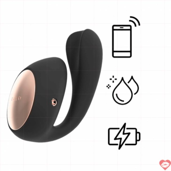 Lelo Ida Wave App G-spot Clit Couple Rung Xoay