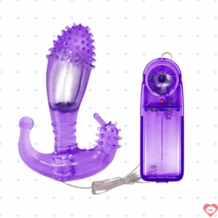 Baile Viбro Tím Rung Điều Khiển 14cm Đa Năng