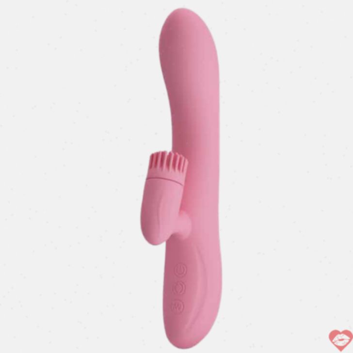 Pretty Love Chris Rabbit Rung Quay 20.5cm Hồng Siêu Đã