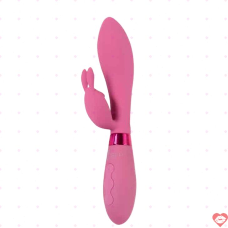 Vibrators Królik Theona Hồng 21cm Đa Tốc Siêu Sướng