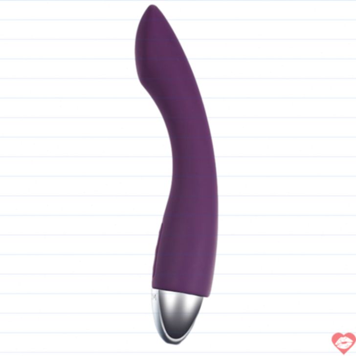 SVAKOM Amy G-Spot Tím Siêu Mượt 17cm 6 Chế Độ