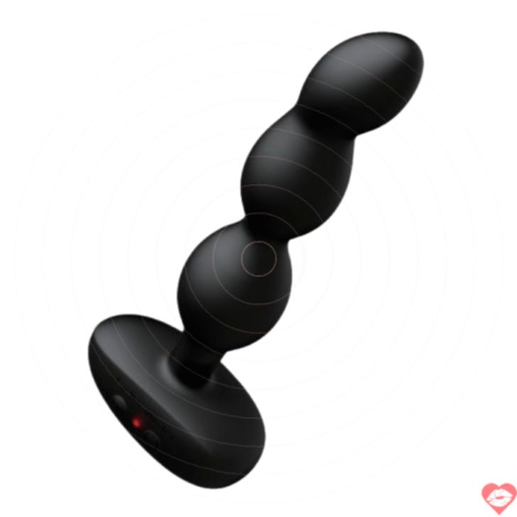 Lovense Ridge Hạt Rung Đít Đen 3.4cm App Điều Khiển
