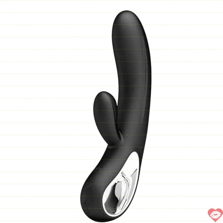Vibrating Rabbit Pretty Love Elmer Đen Mạnh Mẽ