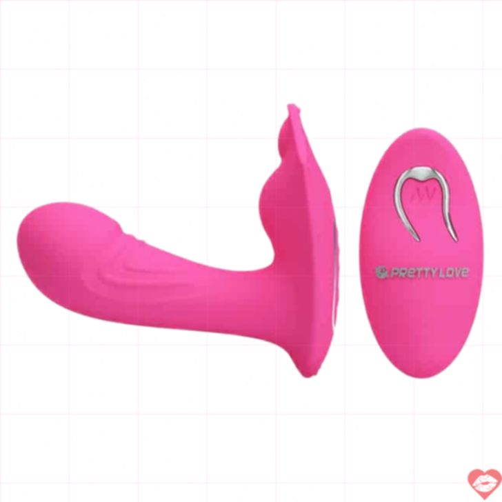 Pretty Love Walker rung đeo remote hồng đôi lứa