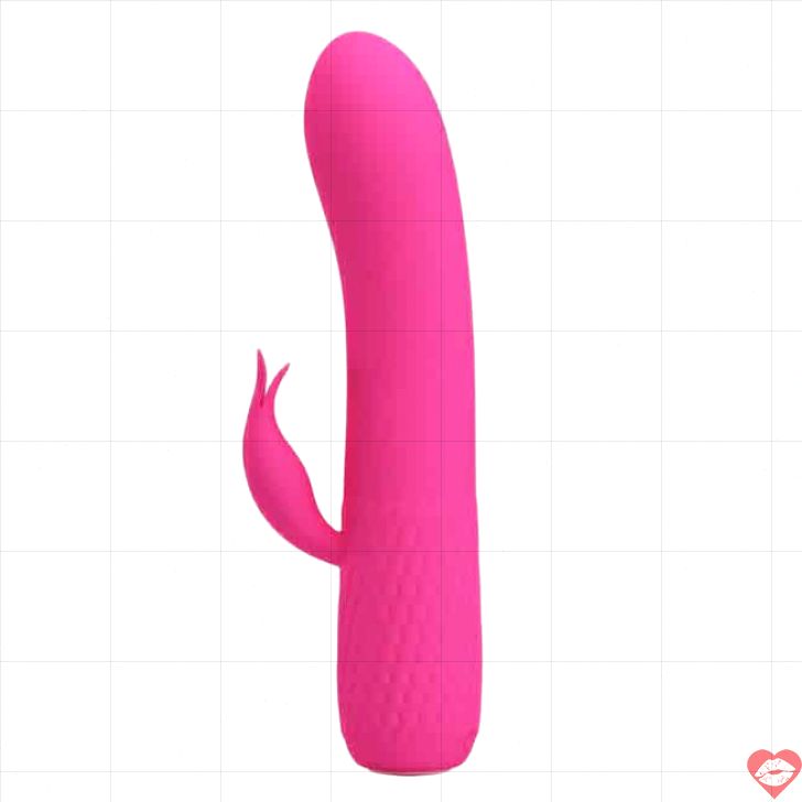 Máy rung Pretty Love Tim hồng 12 chế độ uốn dẻo cực khoái