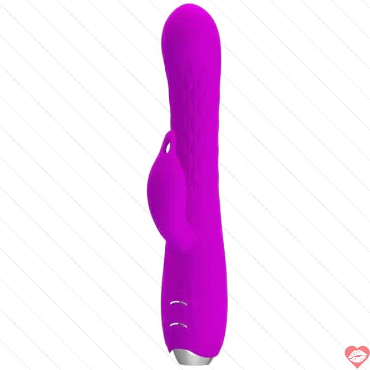 Vibrator thỏ xoay Pretty Love Molly màu fuchsia