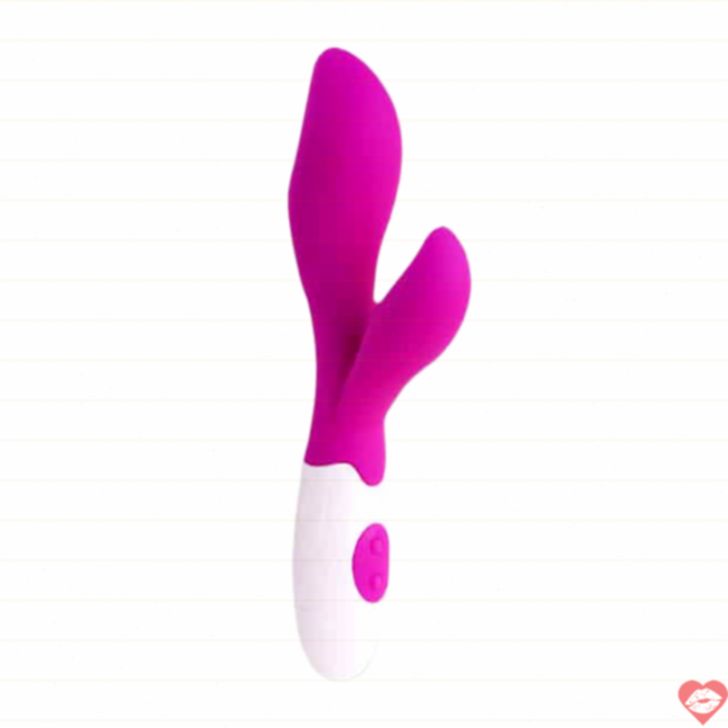 Baile Pretty Love Rabbit Vibro Hồng Mượt 20cm