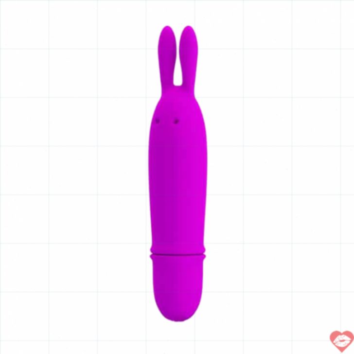 Vibro thỏ Pretty Love Boyce fuchsia silicone 12.7cm u bunny đa năng