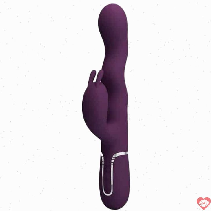 Pretty Love Laursen thỏ rung tím nhảy múa 24cm