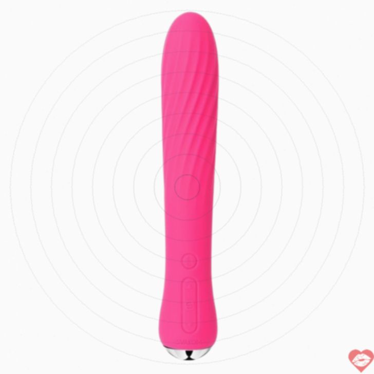 SVAKOM Anya Cong Hâm Nóng Đỏ Silicone Thân Thiện