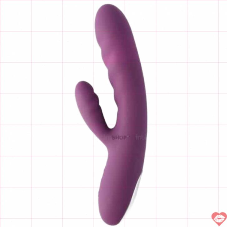 Svakom Avery Rabbit Rung Ma Sát Tím 19.5cm Đa Năng