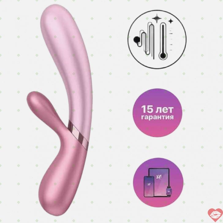 Satisfyer Hot Lover Thỏ Rung Nóng Hổi Siêu Thỏa