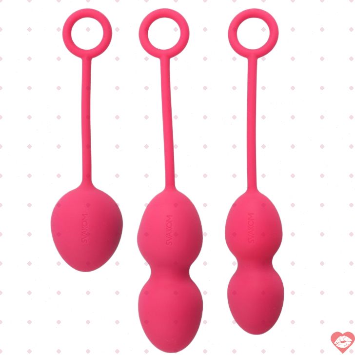 SVAKOM Nova Bóng Kegel Đỏ Siêu Siêu Thật Ràng