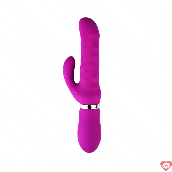 MizzZee Rabbit Vibe Rung Lặng Sạc Xoay 360
