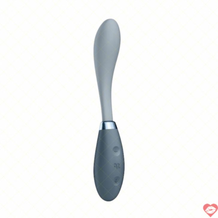 Satisfyer G-spot Flex 3 Đa Năng Uốn Cong Hồng Xám Siêu Sướng