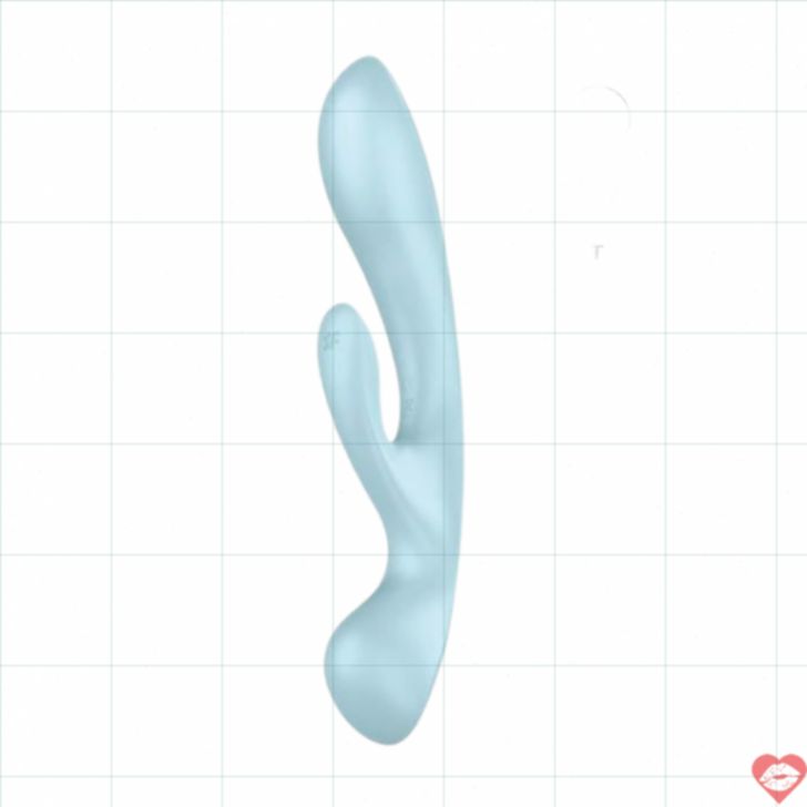 Satisfyer Triple Oh wand rabbit kích thích âm vật G-spot