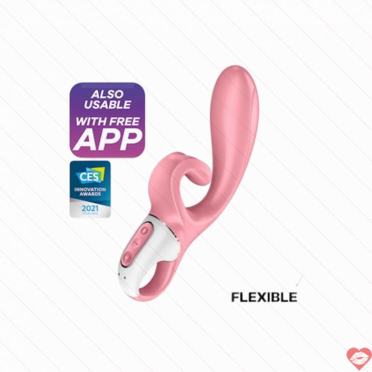 Satisfyer Hug Me Rabbit Rung App Siêu Bám