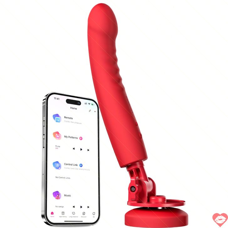 Lovense Mission 2 Dildo Rung Cảm Ứng Suction Cup