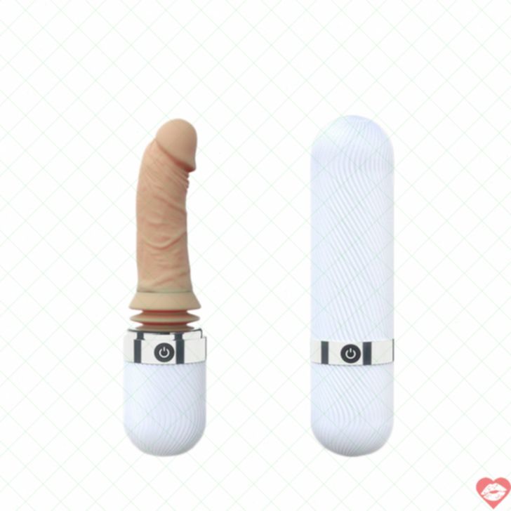 DIBE máy sex dildo thật rung đẩy nóng tự động