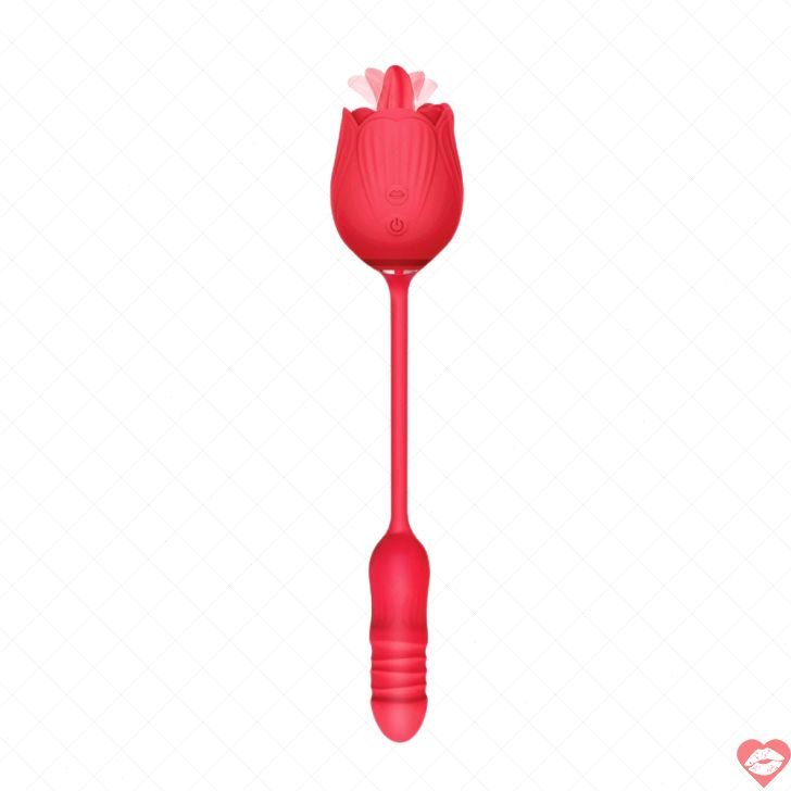 Wild Rose Lưỡi Liếm Dao Động Song Song Đỉnh 