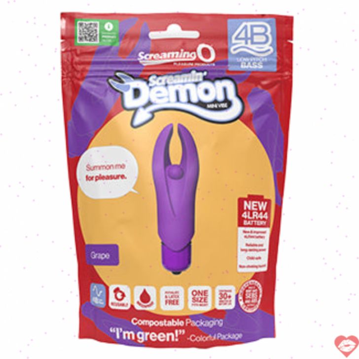 Screaming O Demon Bullet Sừng Mini Vibe Linh Hoạt 