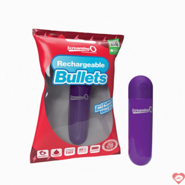 Bullet Screaming O Sạc Rung Nhỏ Xinh Mạnh Mẽ Bí Mật 