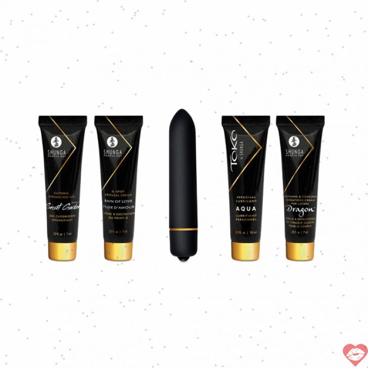 Shunga Naughty Geisha Kit Erotic Đa Dụng Gợi Cảm Mini 