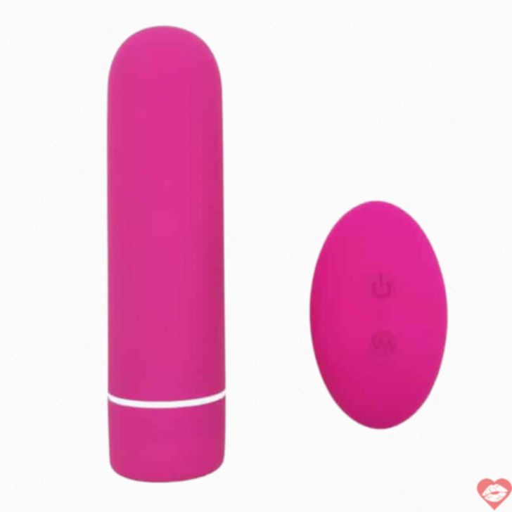Bullet Kepler Hồng Rung Từ Xa 6.9cm Nhạy Cảm 
