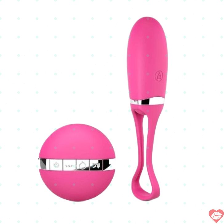 Dorcel Secret Delight Trứng Rung Hồng Remote Pháp Vui Vẻ 