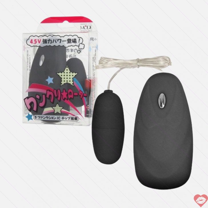 Egg Rung Wankuri Mode Design Đen Nhật Q-Bounce Mềm 