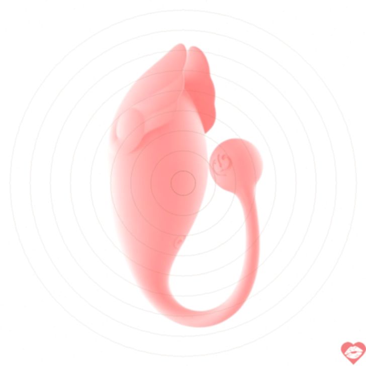 Trứng Zalo Amour Hồng Remote Mềm Thăng Hoa Bí Mật 