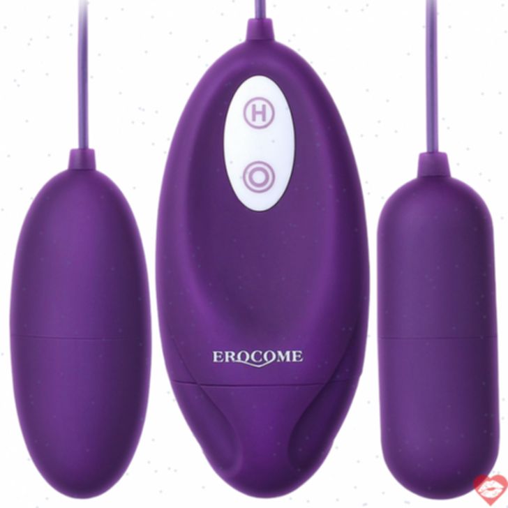 Erocome Lyra Duo Trứng Rung Tím Thủy Thú Vị Cao Cấp 