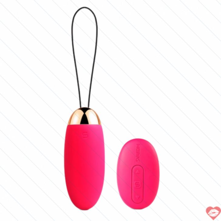 SVAKOM Elva Trứng Remote Đỏ Mạnh Vô Tận 