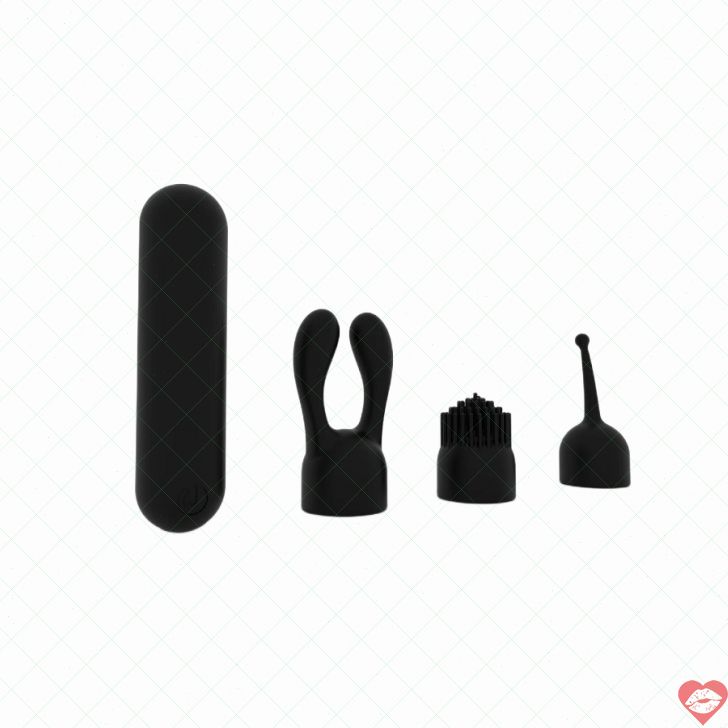 Liebe Seele Bullet 8cm Đen – Rung Nhật Mãnh Liệt 