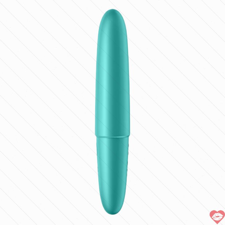 Satisfyer Đạn Rung 6 Xanh Ngọc 12.75cm Mạnh Chống Nước 