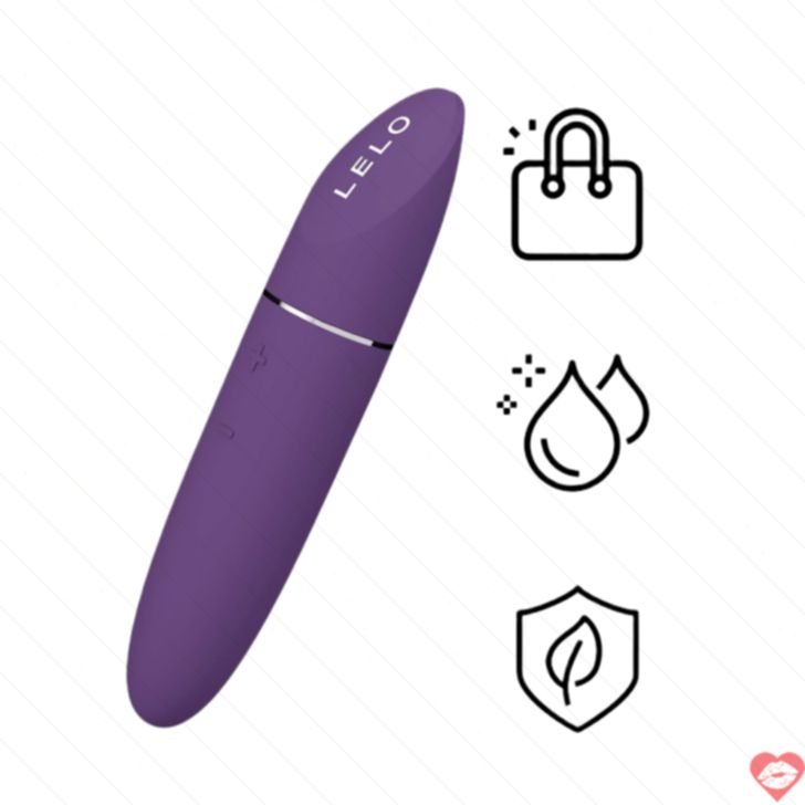 Mia 3 Lelo Lipstick Clit Tím Hồng Tập Trung Phê 