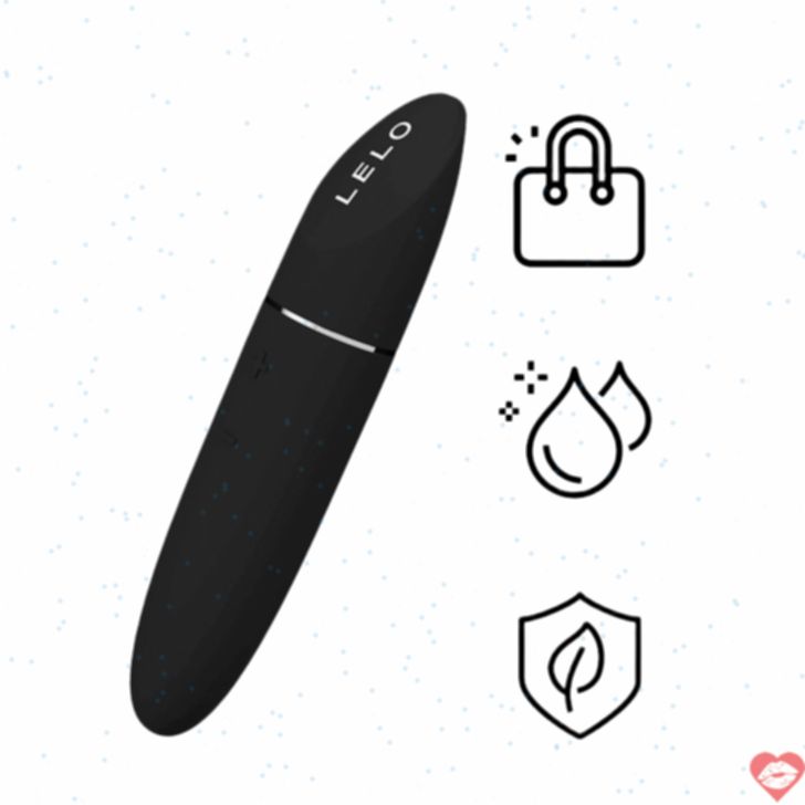 Lelo Mia 3 son kích âm vật đen kín đáo mạnh mẽ 