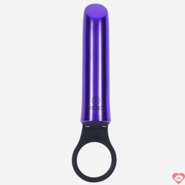 Doc Johnson Merci Tím Rung Đai 13cm Thăng Hoa 