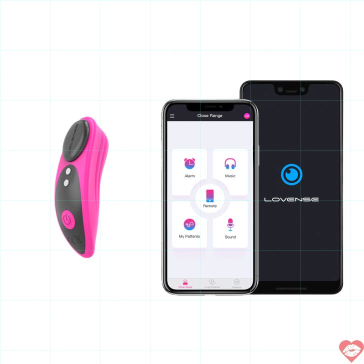 Lovense Ferri Vibe Quần Lót Từ Tính App Siêu Bí Mật