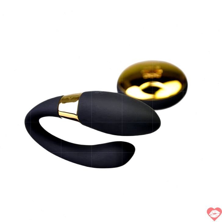 Lelo TIANI 24k Đen Điều Khiển Từ Xa Cặp Đôi Đam Mê