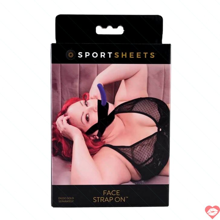 Sportsheets Face Strap-on Harness Mặt Dildo Mới Lạ 