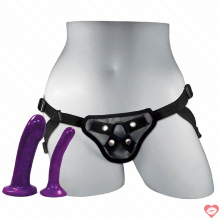 Sportsheets Anal Explorer Kit Pegging Tân Thủ Dễ Dàng 
