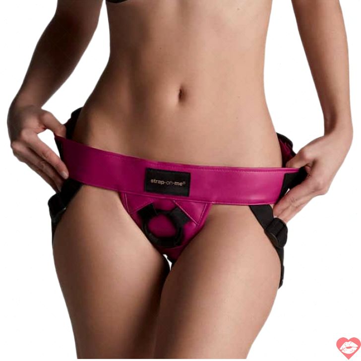 Strap-on Curious OS Hồng Da Giả Nóng Bỏng Thoải Mái 