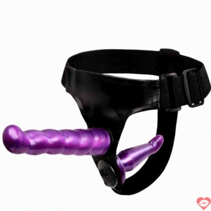 Baile Strap-on Tím OS Kích Thích Âm Đạo Đa Năng Cặp Đôi 
