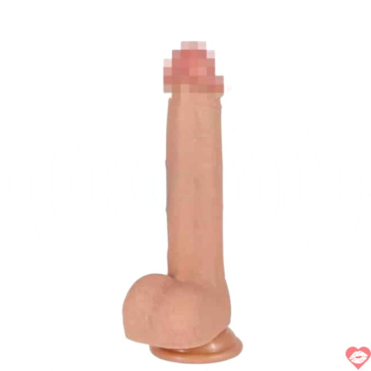 Strapon Dual Layer 23cm Da Thật Chân Ái 