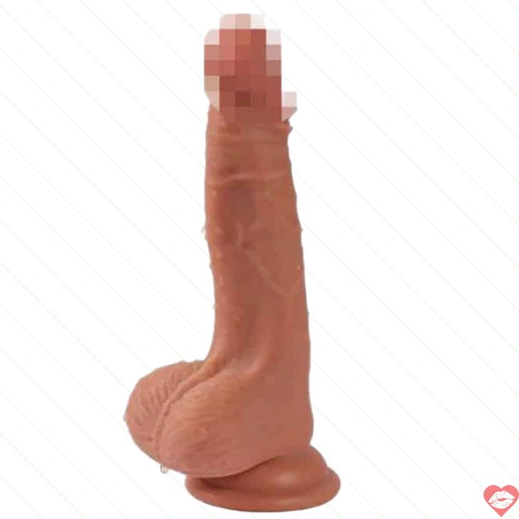 Dildo Strap On Dual Layer 19cm Thực Tế Thỏa Mãn Nữ 