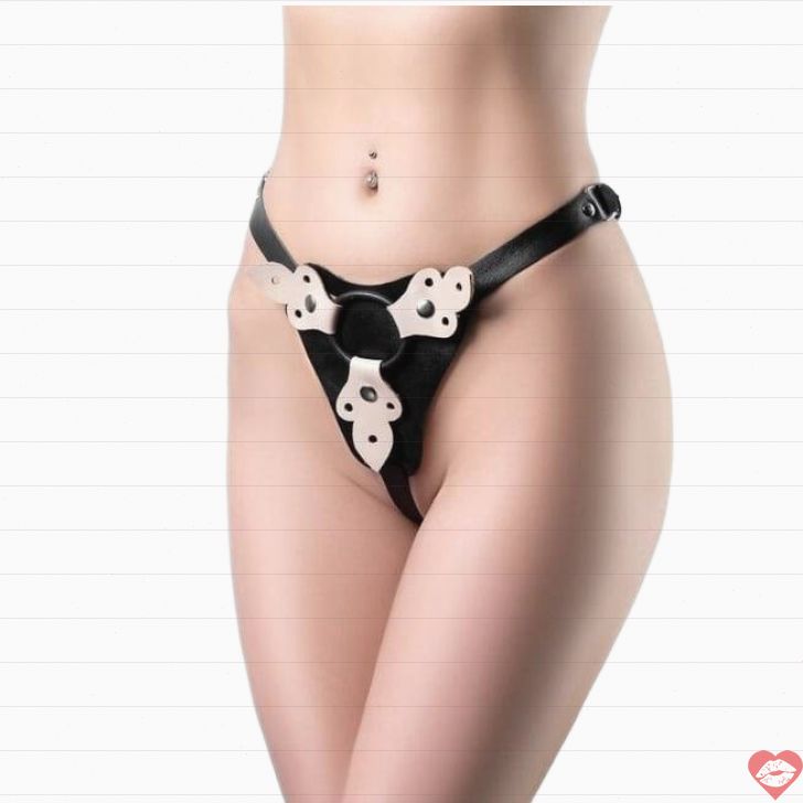 Strapon Angela Quần Da Đen OS BDSM Chặt Chẽ Hoàn Hảo 